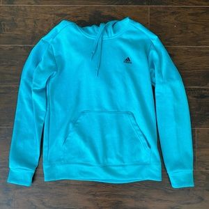 Adidas Climawarm Top Pullover Hoodie Blue Size S